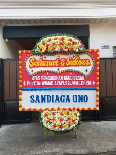 Papan Bunga Opening gambir