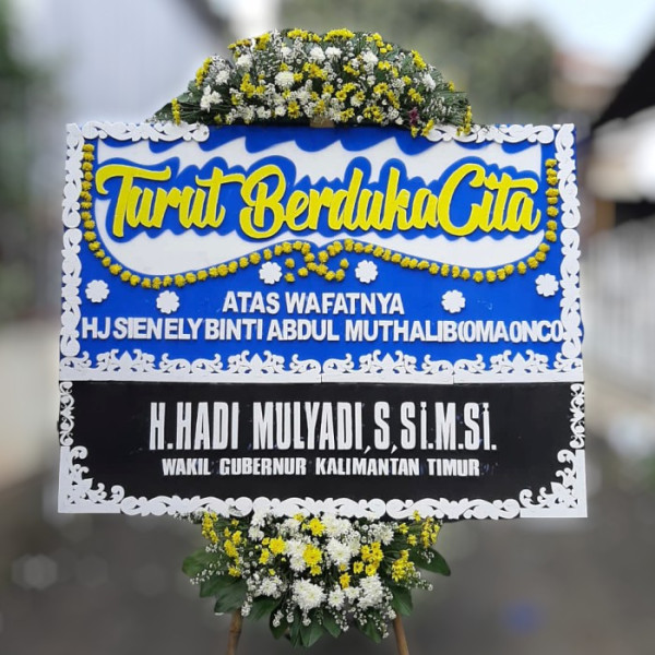 Karangan Bunga Duka Cita gambir