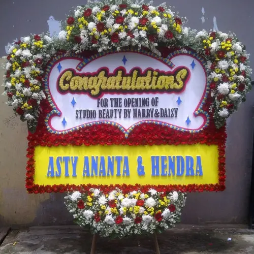 Papan Bunga Opening gambir